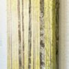 A painting of Early Spring Morning, Birch Trees 45 x 20 x 3 inches hanging on a wall.