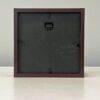 SOLD. Sunset Colors across the Bay, 9 x 9 x 1 inches, oak shadow box frame. - Image 2