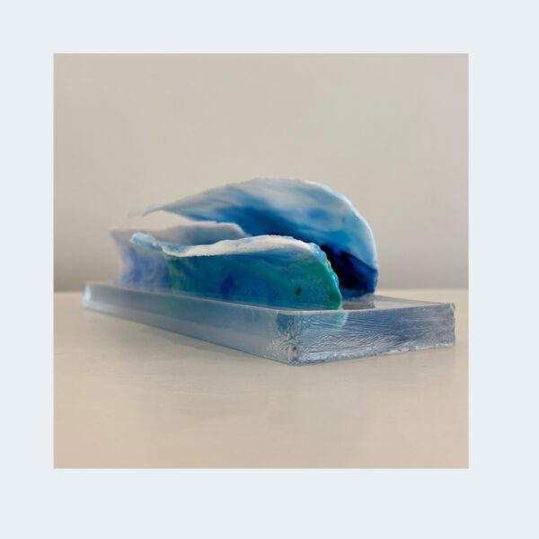 The Great Wave, after Hokusai, 12L x 4H x 4D in - Image 2